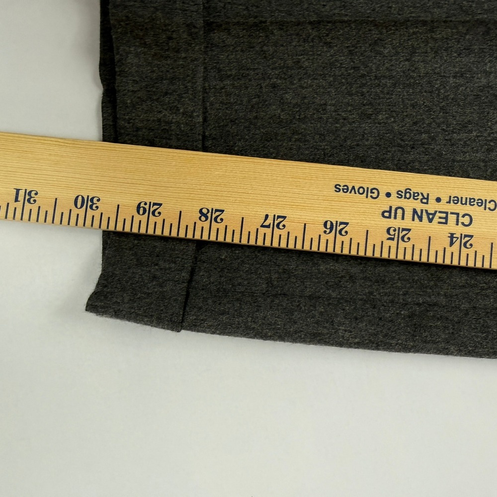 Vintage Zanella Mens Charcoal Gray Pure Wool Pleated Dress Pants Italy 35x32 - Picture 8 of 9